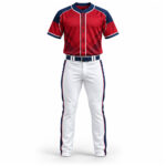 Velocity Crimson Pro Baseball Uniform
