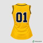 softball sleeveless jersey