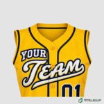 softball sleeveless jersey